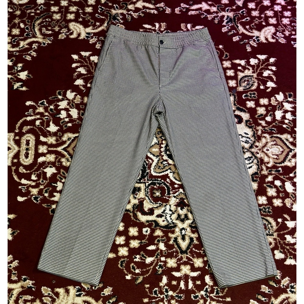 Size 36 - H&M Houndstooth Trousers Relaxed Fit